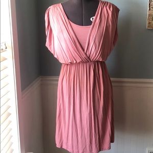 Blush colored dress
